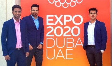 Botosynthesis – A young start-up from Udaipur represented Indian start-up Ecosystem at Expo 2020 in Dubai.