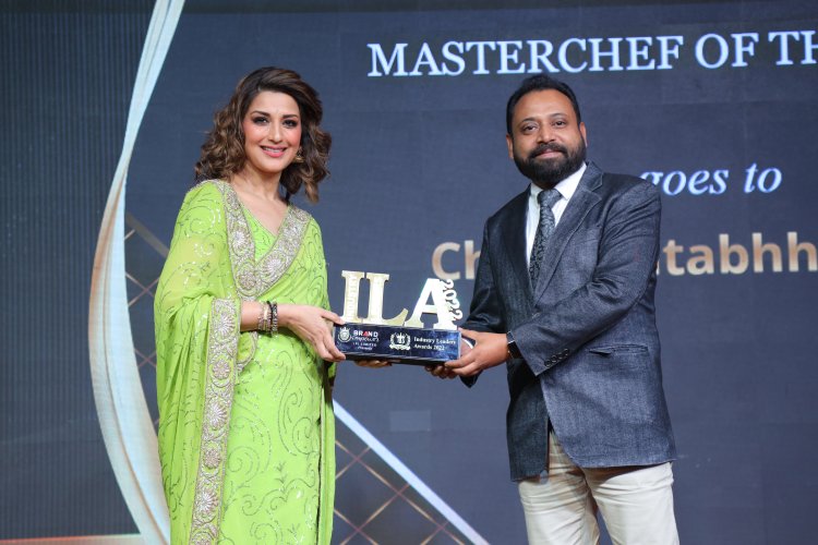 Chef Amitabhh Dutta – The only Masterchef from Northeast India wins Industry Leaders Award at New Delhi