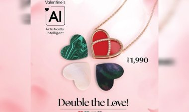 Liali Jewellery Unveils Exclusive Valentine's Day Collection - "Double the Love" with Interchangeable Hearts