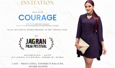 ‘Courage’ to Make a Grand World Premiere as the Opening Film at Jagran Film Festival 2025! Featuring the Phenomenal Nikita Ghag