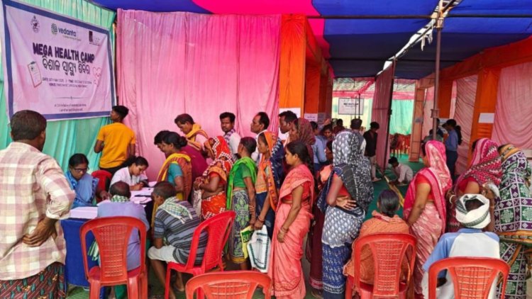 Vedanta Aluminium Organises Mega Health Camp for Rural Communities in Sundargarh